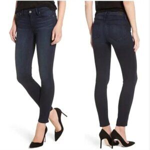 PAIGE Verdugo Ankle Jeans Alden Dark Wash Skinny Straight Size 31